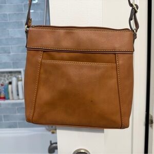 Liz Claiborne Tan Crossbody Bag